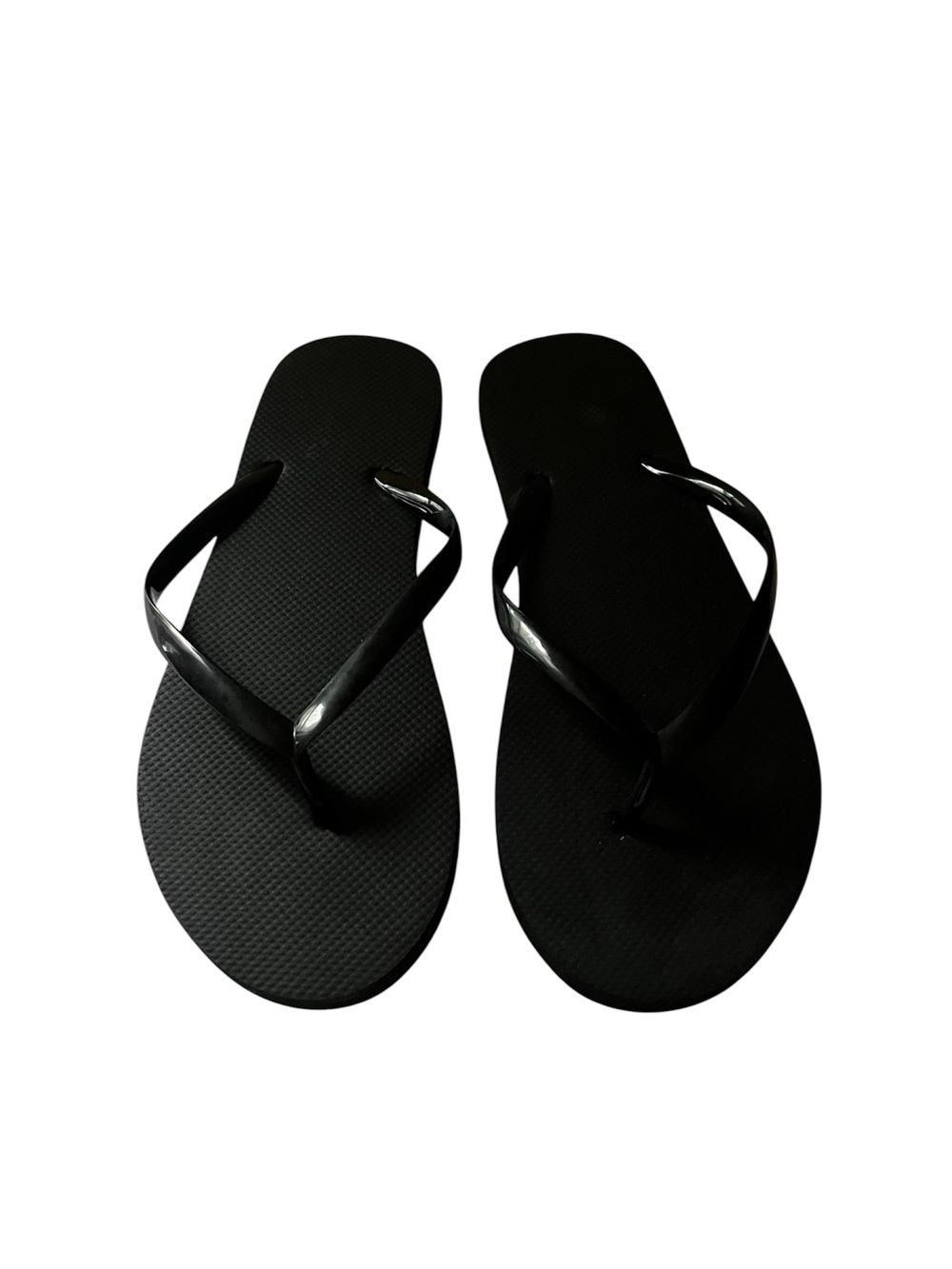 Target Black Flip flop Sandals Sz 9